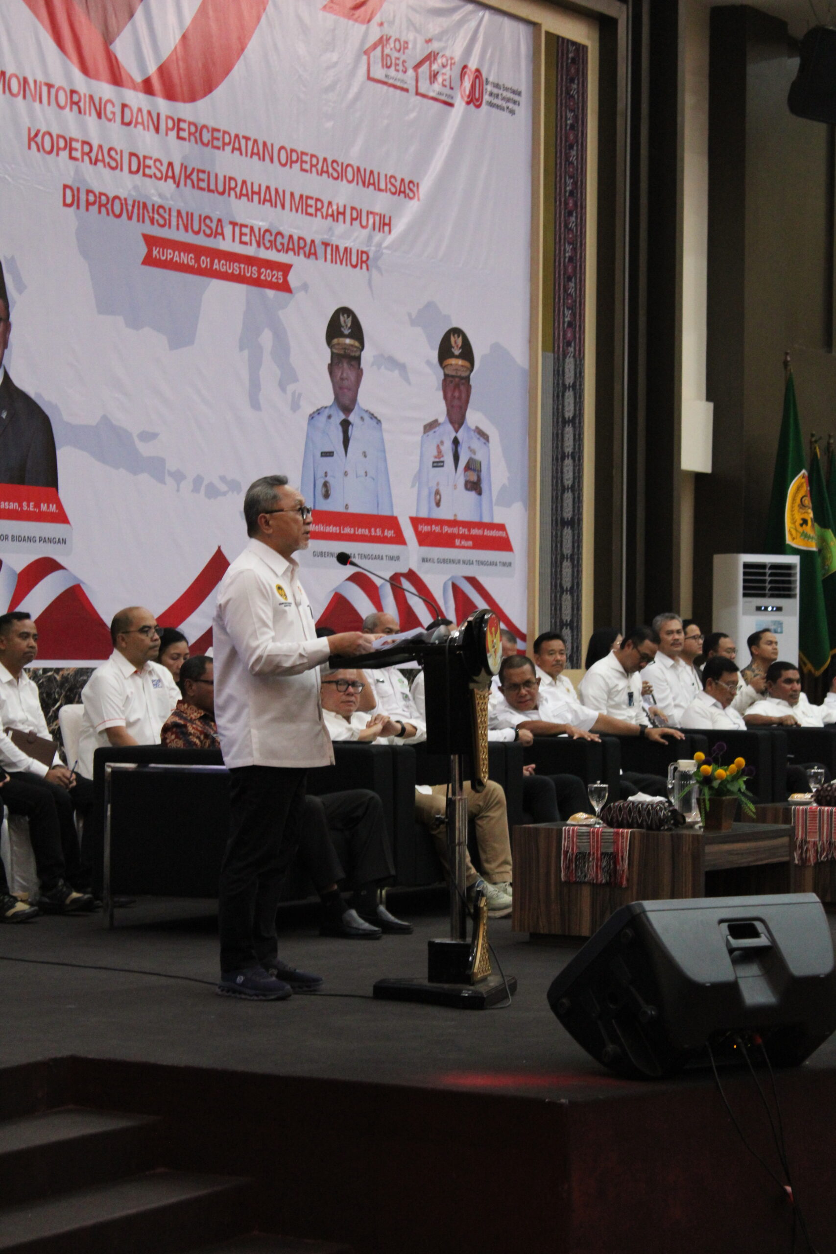 Monitoring dan Percepatan Operasional Koperasi Desa/Kelurahan Merah Putih di Provinsi NTT