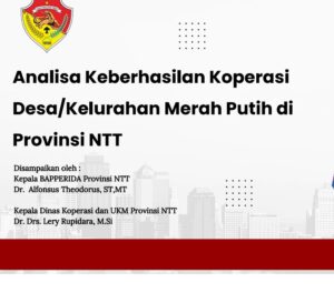 Analisa Keberhasilan Koperasi Merah Putih Provinsi NTT
