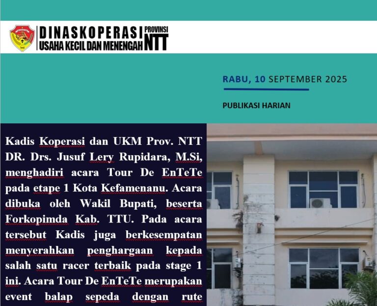 Publikasi Harian - Rabu, 10 September 2025