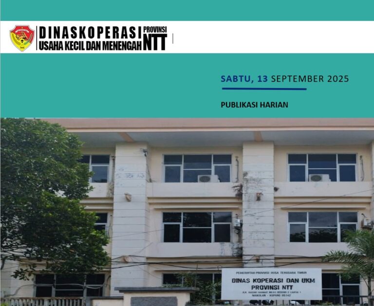 Publikasi Harian - Sabtu, 13 September 2025