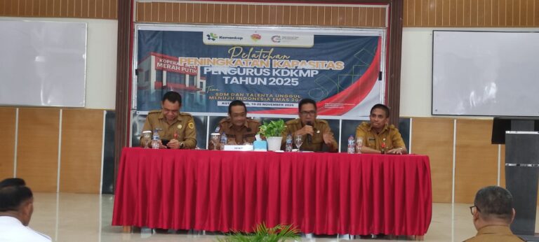 Pelatihan Peningkatan Kapasitas Pengurus KDKMP tahun 2025 di Kota Kupang