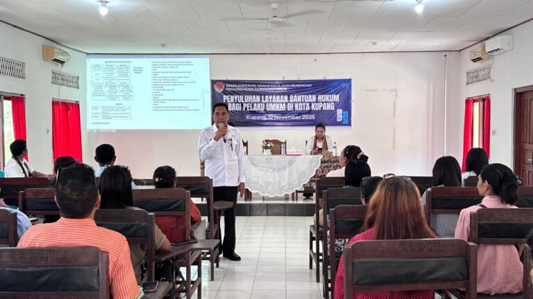 Penyuluhan Layanan Bantuan Hukum Bagi Pelaku UMKM di Kota Kupang